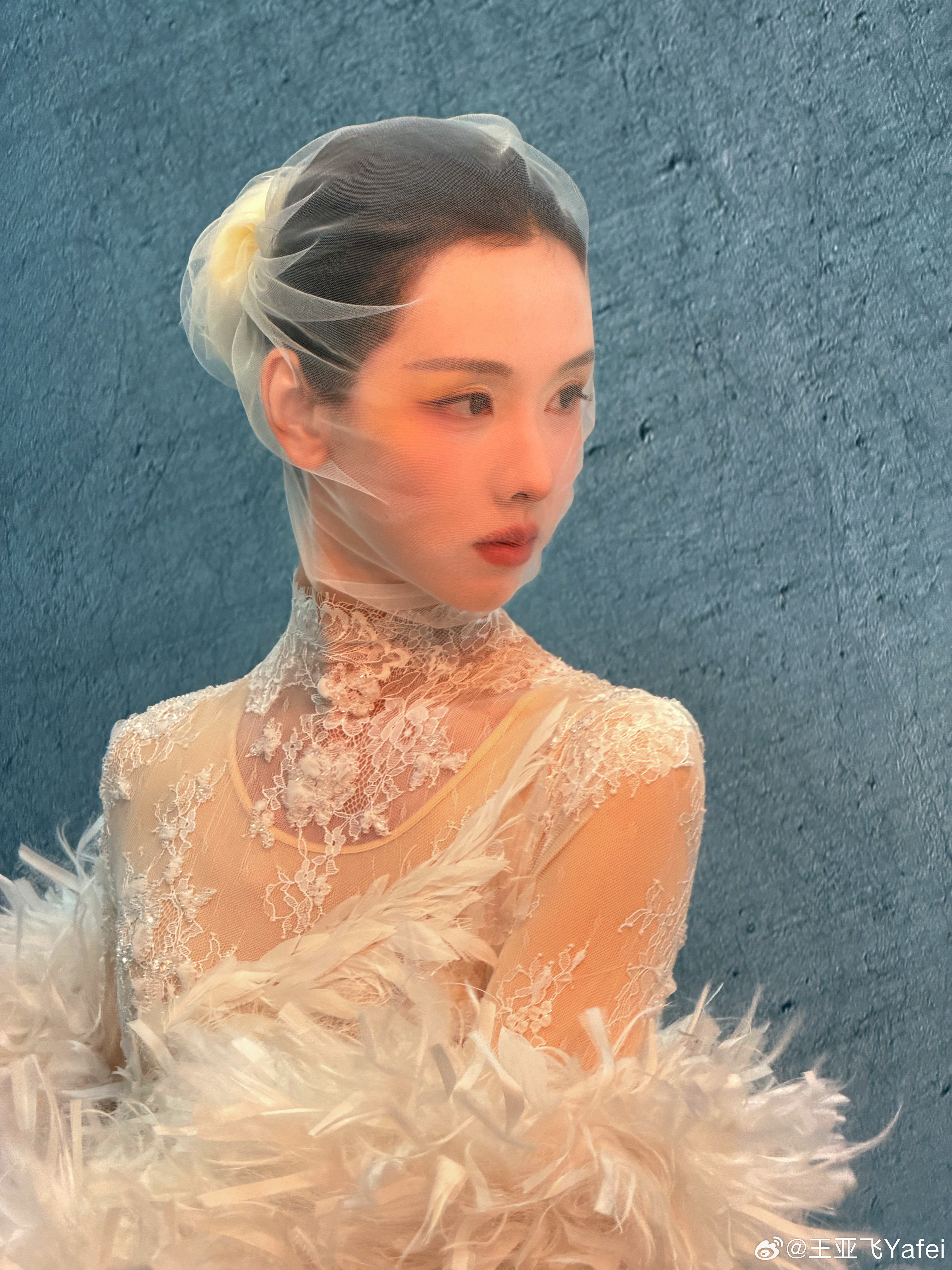 给陈都灵化的破茧彩蝶妆live图化妆：王亚飞陈都灵夏一秒上妆大师出妆