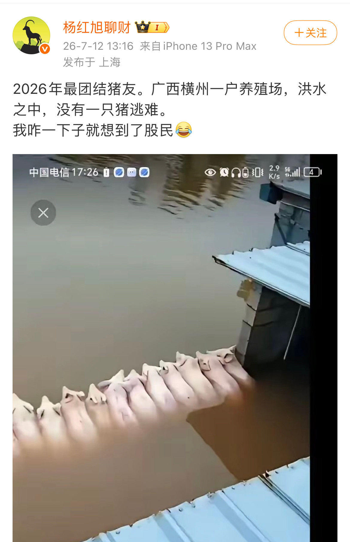 今天只能靠段子麻痹一下了想起来了！我全都想起来了！我根本不是华尔街之狼！我不是光