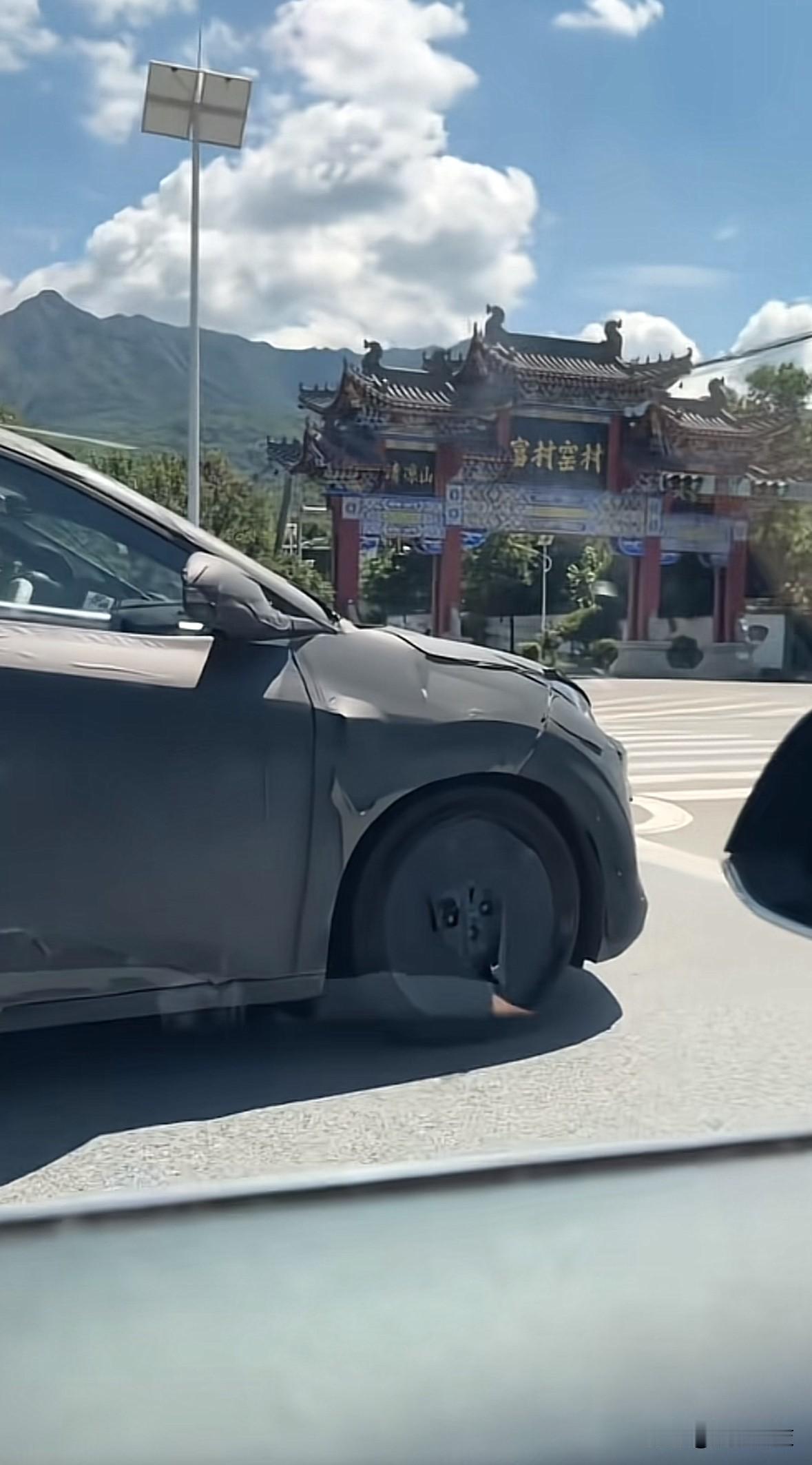 网友偶遇新款海鸥路试，真的变大了不少，你让“大哥”海豚怎么卖？本来海鸥这款精