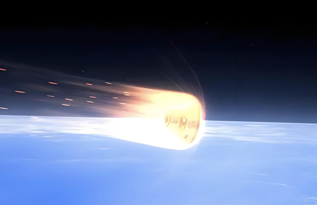 神舟二十号舷窗裂痕多危险，20倍音速返回地球，舱体剧烈摩擦，2000度高温或引燃