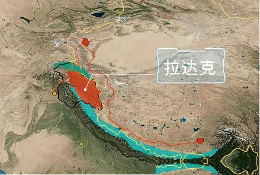 拉达克这块地方，很多人可能没怎么听说过。它坐落在青藏高原的西边，夹在喀喇昆仑山脉