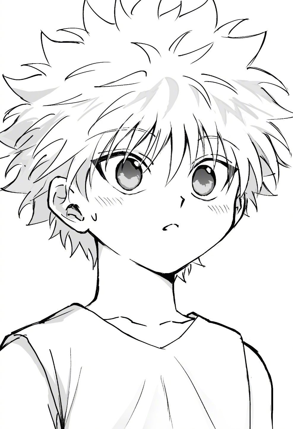 全职猎人非常萌的奇犽小天使！