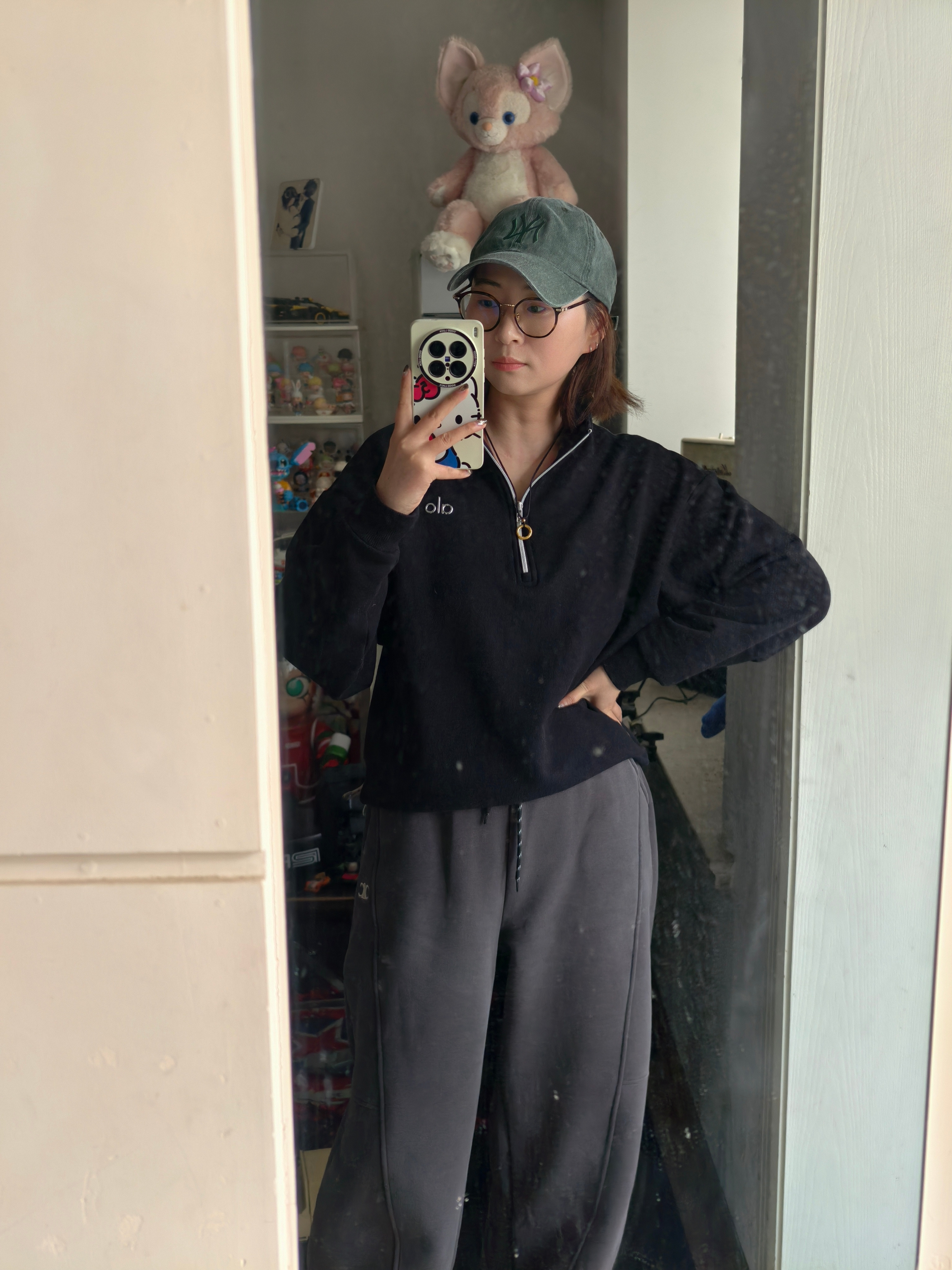 真不是不洗头才戴帽子不化妆也得戴