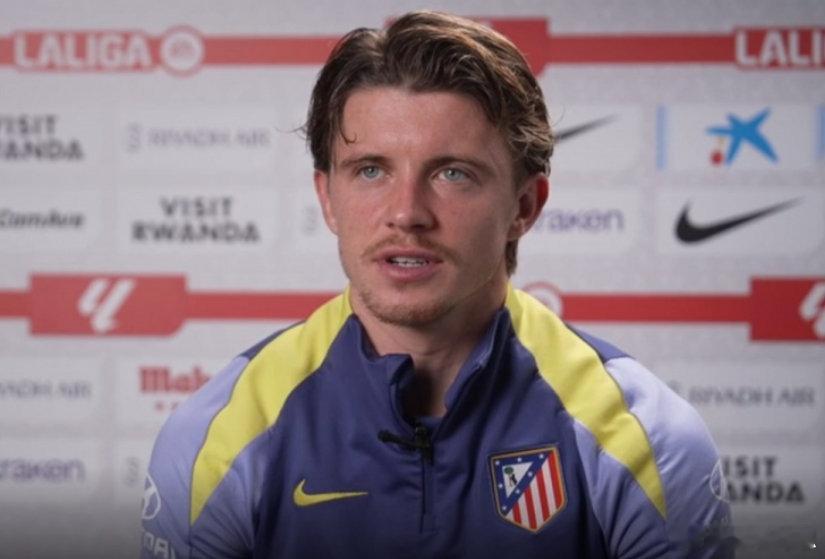 马竞中场加拉格尔日前接受天空体育采访，并谈到自己目前在球队的处境。媒体盛传，曼联