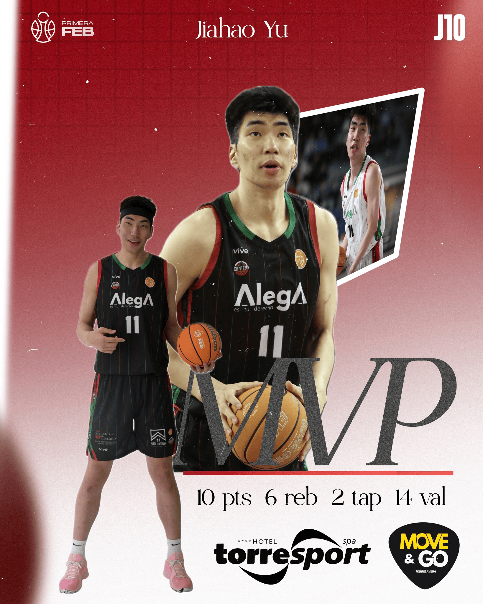 西乙: 坎塔布里亚79-97不敌对手, 余嘉豪10+6+2当选队内MVP