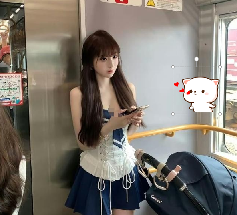 猜猜她是中国人还是日本人，她都已经当妈了