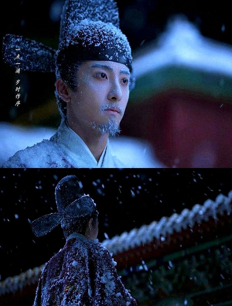 40度大热天拍冻死，满屏弹幕都在刷悲壮，镜头背后全靠肉身硬扛。《兰香如故》里韩梁弹劾宦官曹公公，被新