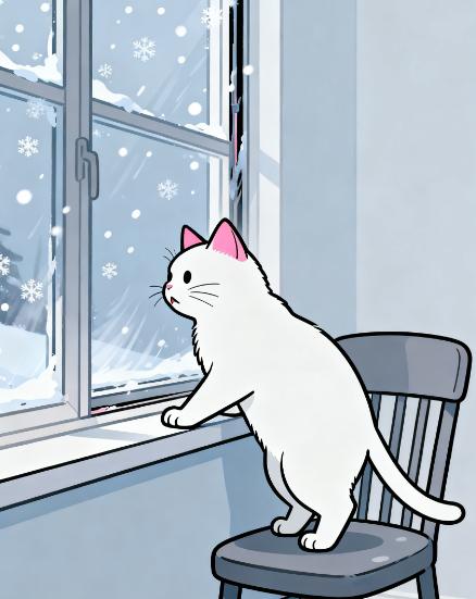 猫咪过冬须知，养猫冬天一定要知道的事！！！1.提供半封闭猫窝在其他季节，猫