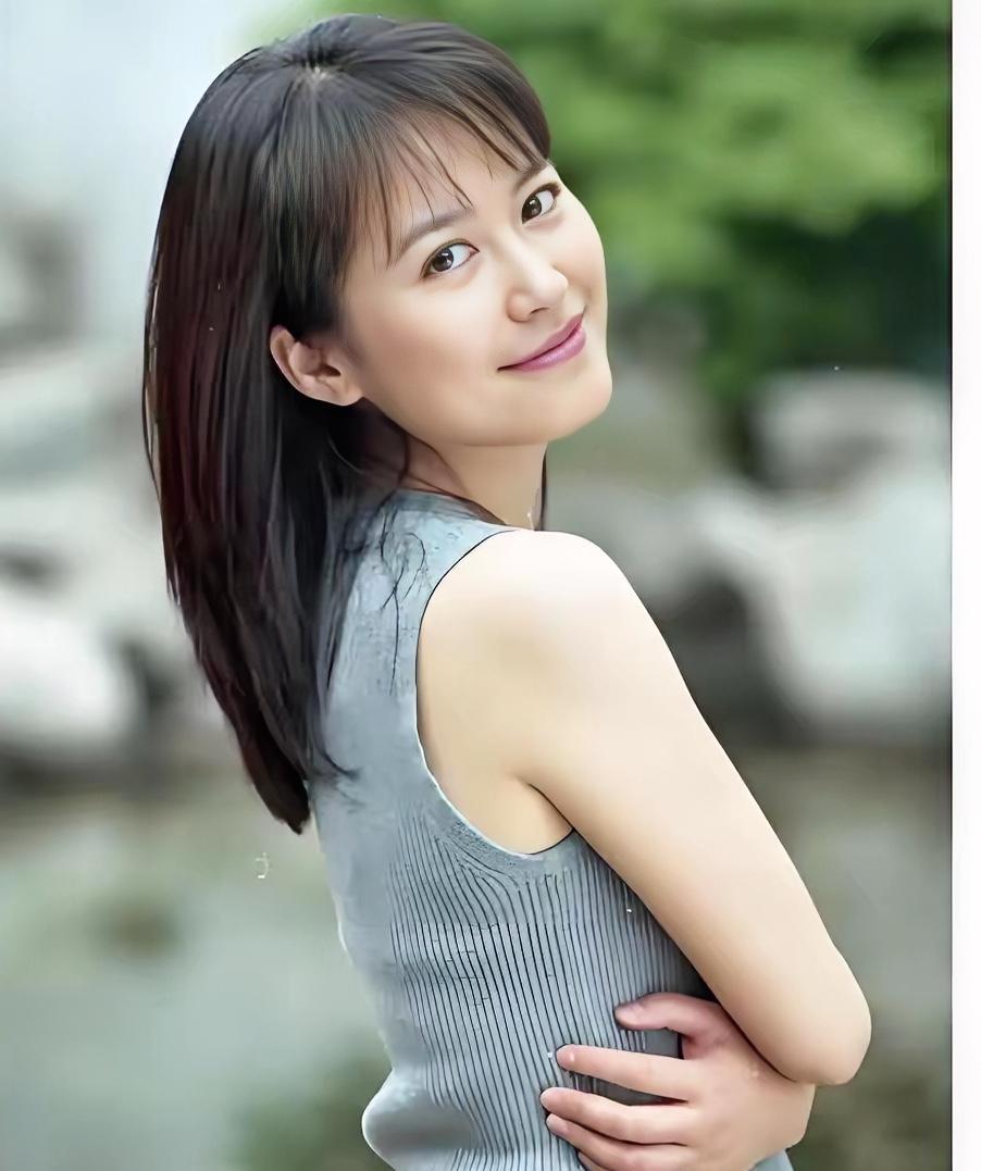 俞飞鸿，165cm，一张青涩照片，