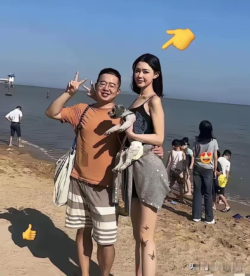 看到这一幕该说些什么呢？小伙子有这么漂亮有气质的老婆排开颜值和身高…能达