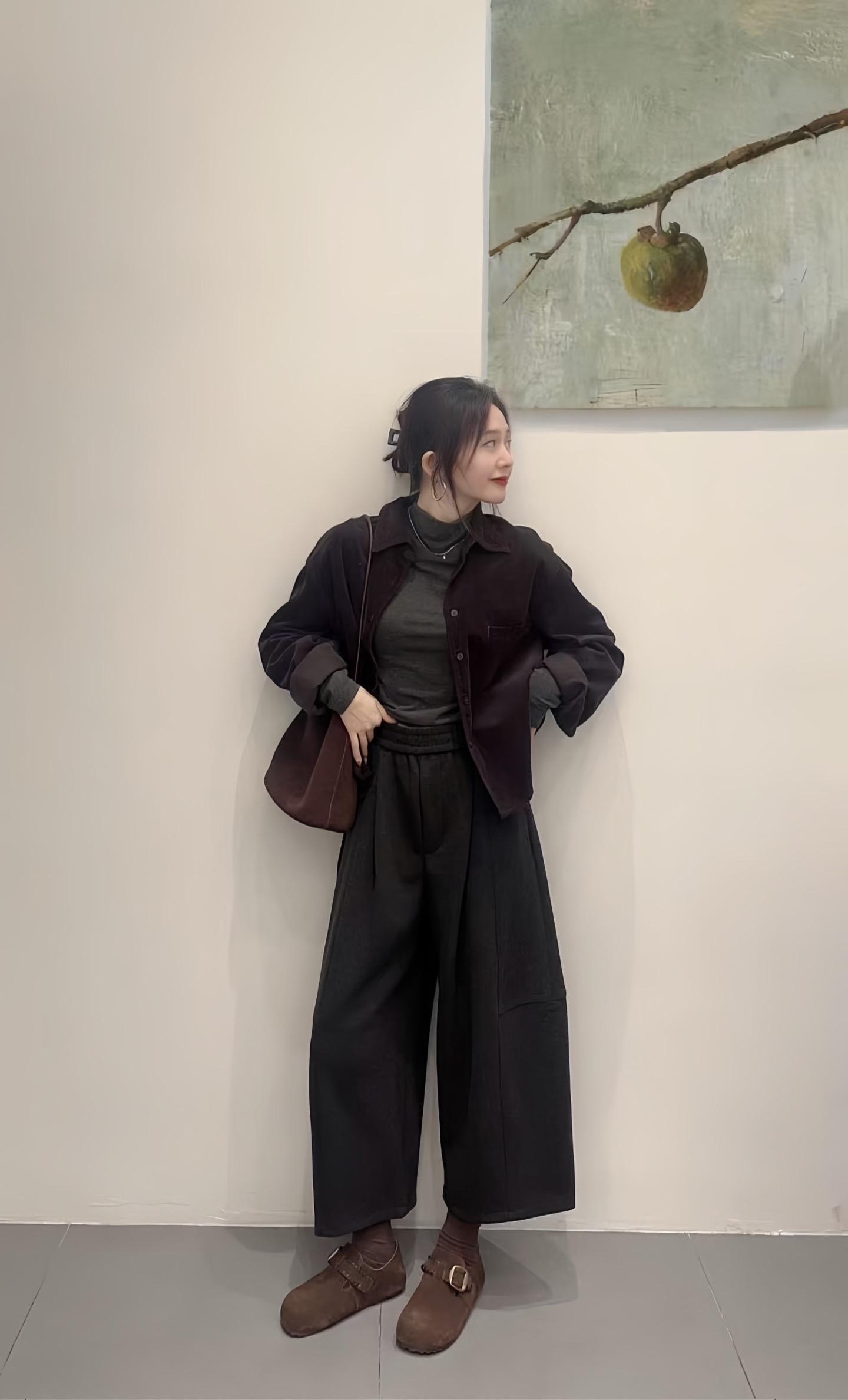 今日穿搭 韩式穿搭 复古穿搭 小个子秋冬穿搭 高级感穿搭