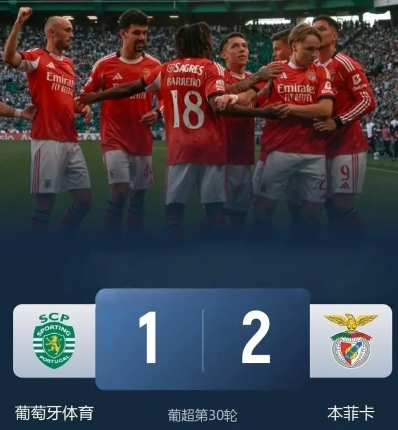 穆里尼奥2比1绝杀葡体，踢的不是球，是给皇马看的投名状昨晚本菲卡2比1绝杀