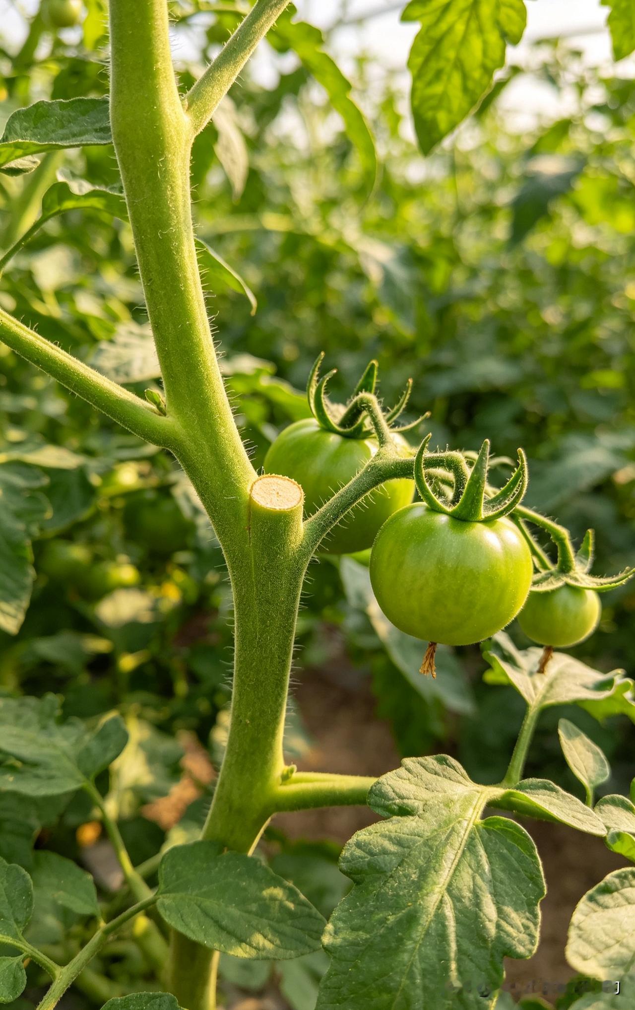 谷雨种西红柿有诀窍✅种植密度：株距40公分以上，通风透光长势旺✅栽种