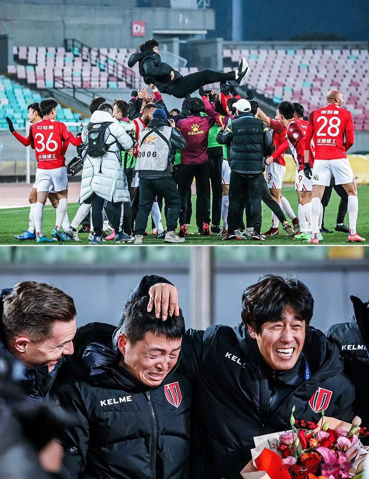 徐正源离任成都蓉城主帅后，有个细节不得不说，如果他选择留任，未来3年将得到