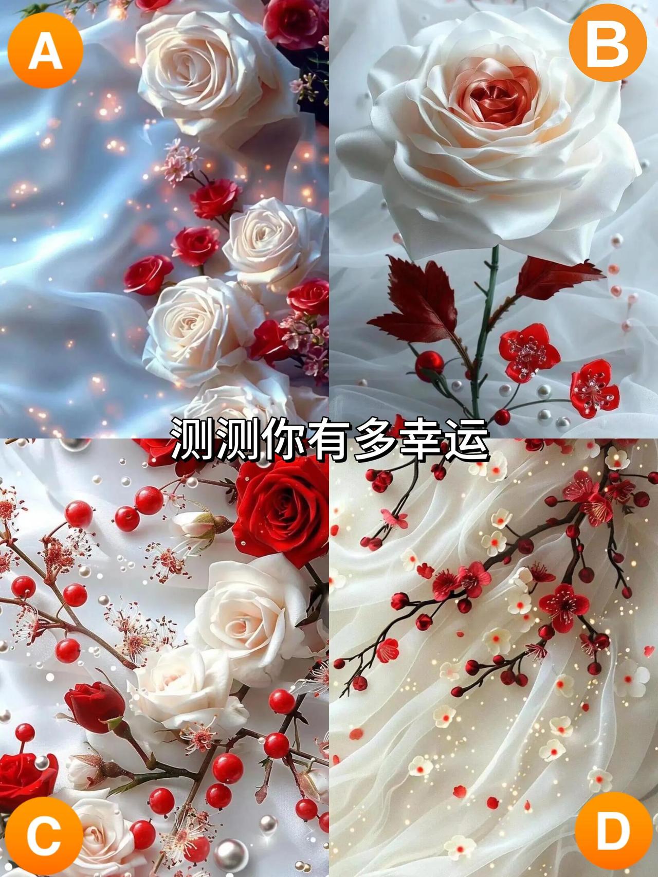 心理测试：测测你是不是幸运儿？请大家理性看待，千万别太较真~答案已经在评论