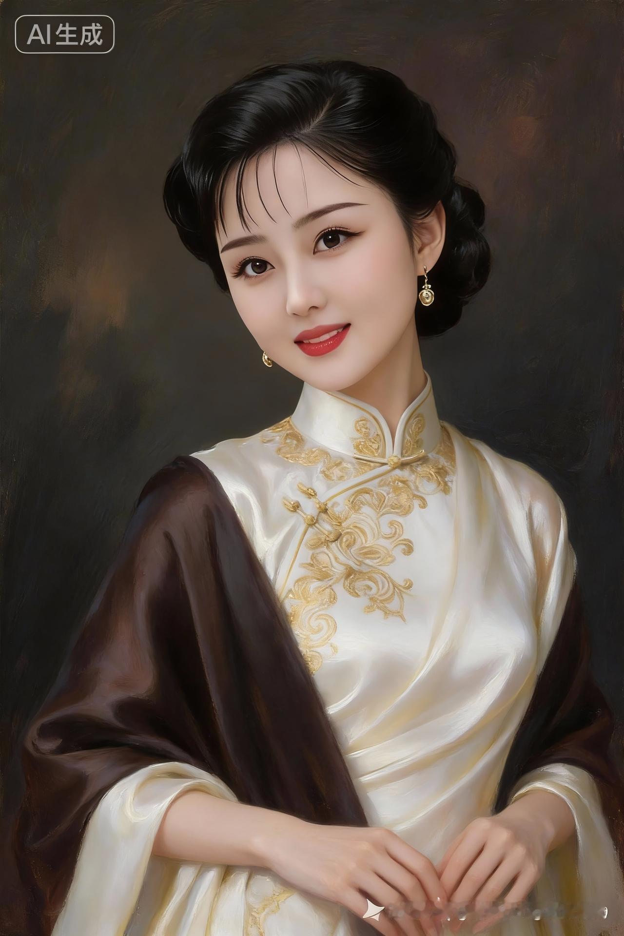 古典美人图鉴：优雅旗袍，温婉动人！