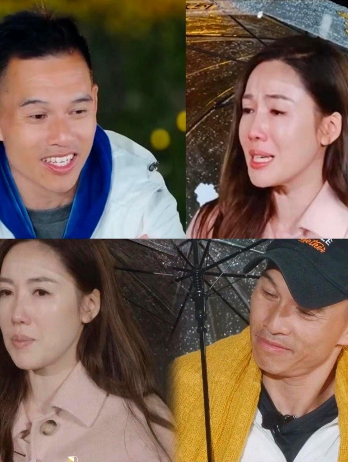 李施嬅在《再见爱人5》最新一集中红着眼说自己当年硬撑着在镜头前说“我过得很好”，