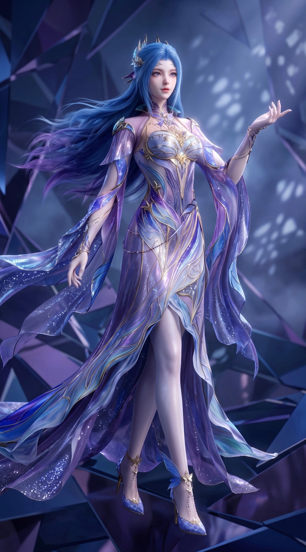 斗罗大陆·绝世唐门·唐舞桐💙超级超级美啊动漫仲夏狂欢季暑期片单交换计划斗罗