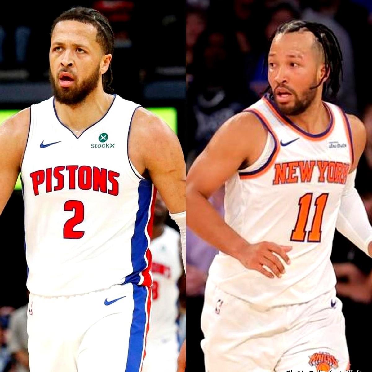 文章对比了活塞队的凯德·坎宁安和尼克斯队的杰伦·布伦森，谁是东部第一控卫？应