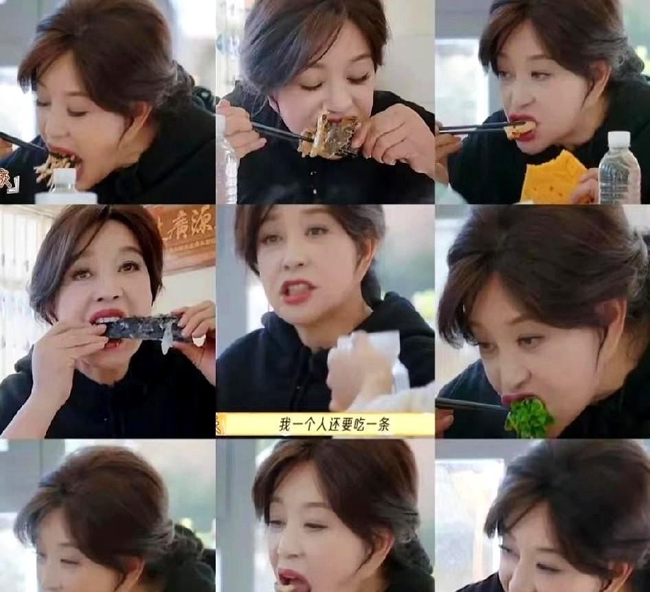 刘晓庆摔那两下，确实把人吓一跳。但她自己爬起来的速度，比好多年轻人都快。爬起