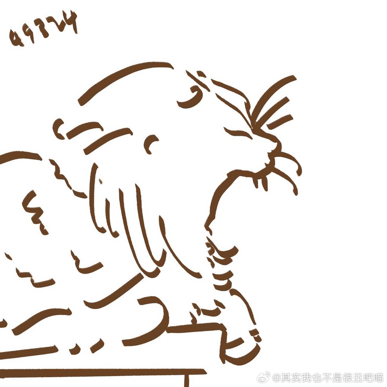 50208【丑猫】画了一些小猫咪！高考顺利呀丑猫卢浮宫