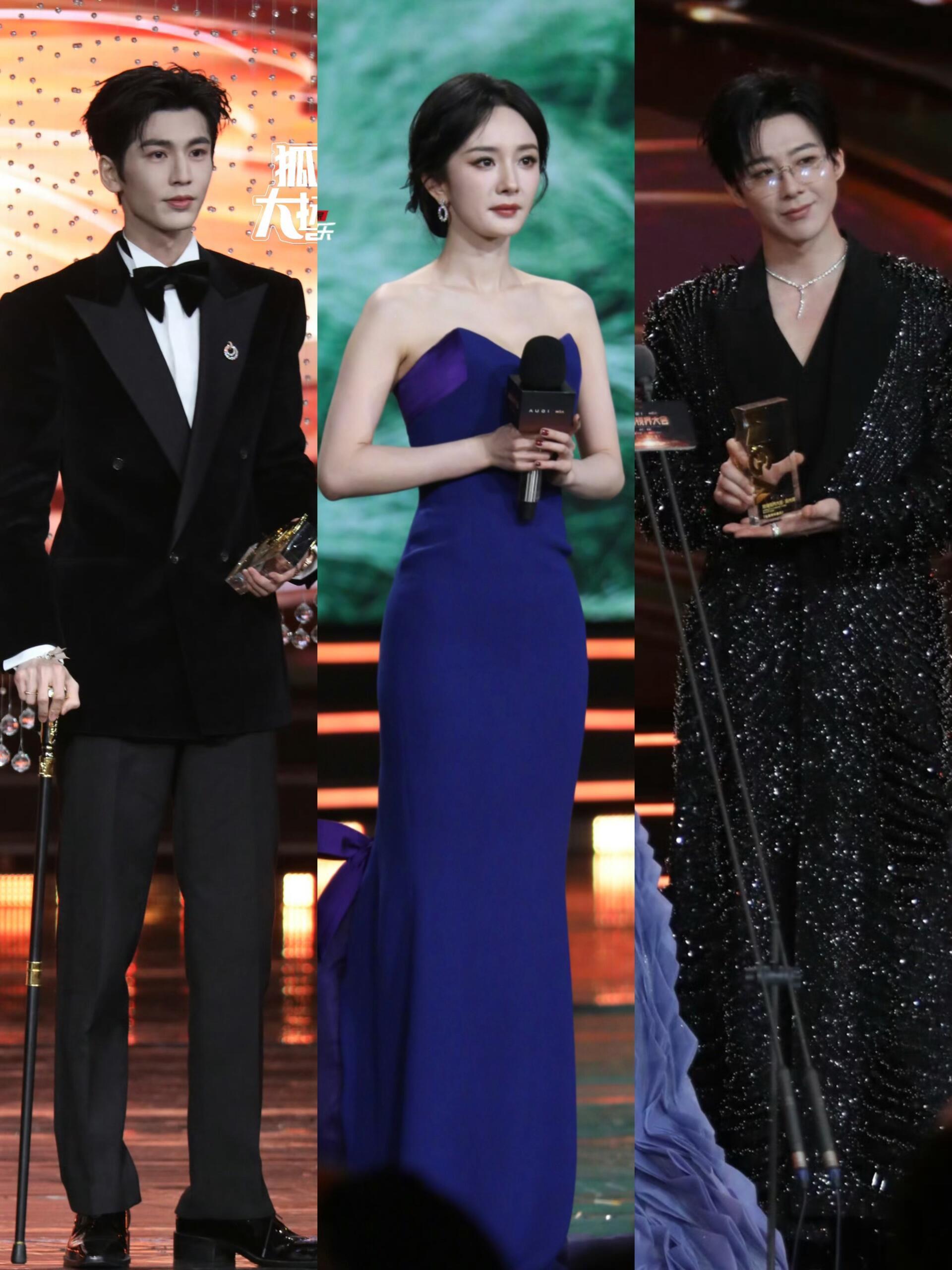 微博视界大会内场明星第二套造型生图状态～​​​