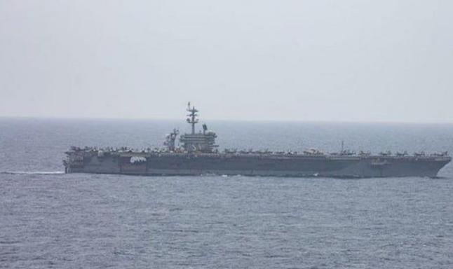 辽宁号在菲律宾海展开演练日本防卫省日前公布了中国辽宁号航空母舰在菲律宾海开展