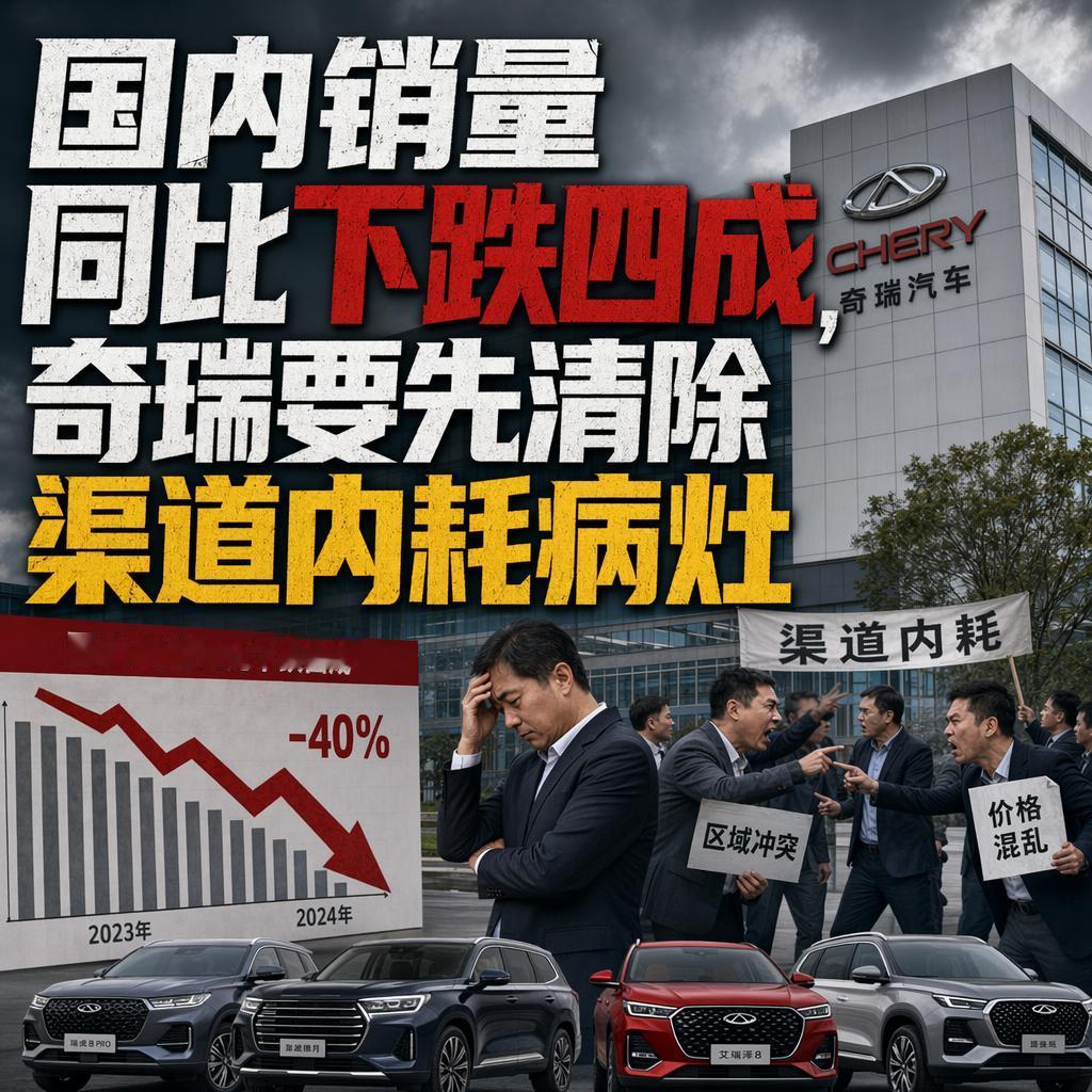出口的连续刷新纪录，掩盖不了奇瑞国内市场的真实窘境。2026年5月，奇瑞控股销