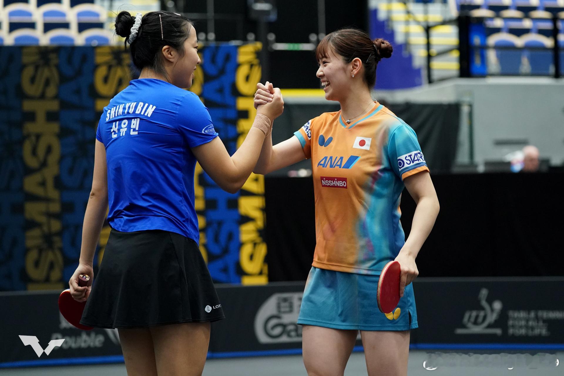 WTT欧洲大满贯瑞典站2025申裕斌/长崎美柚👭携手晋级女双8️⃣强​​