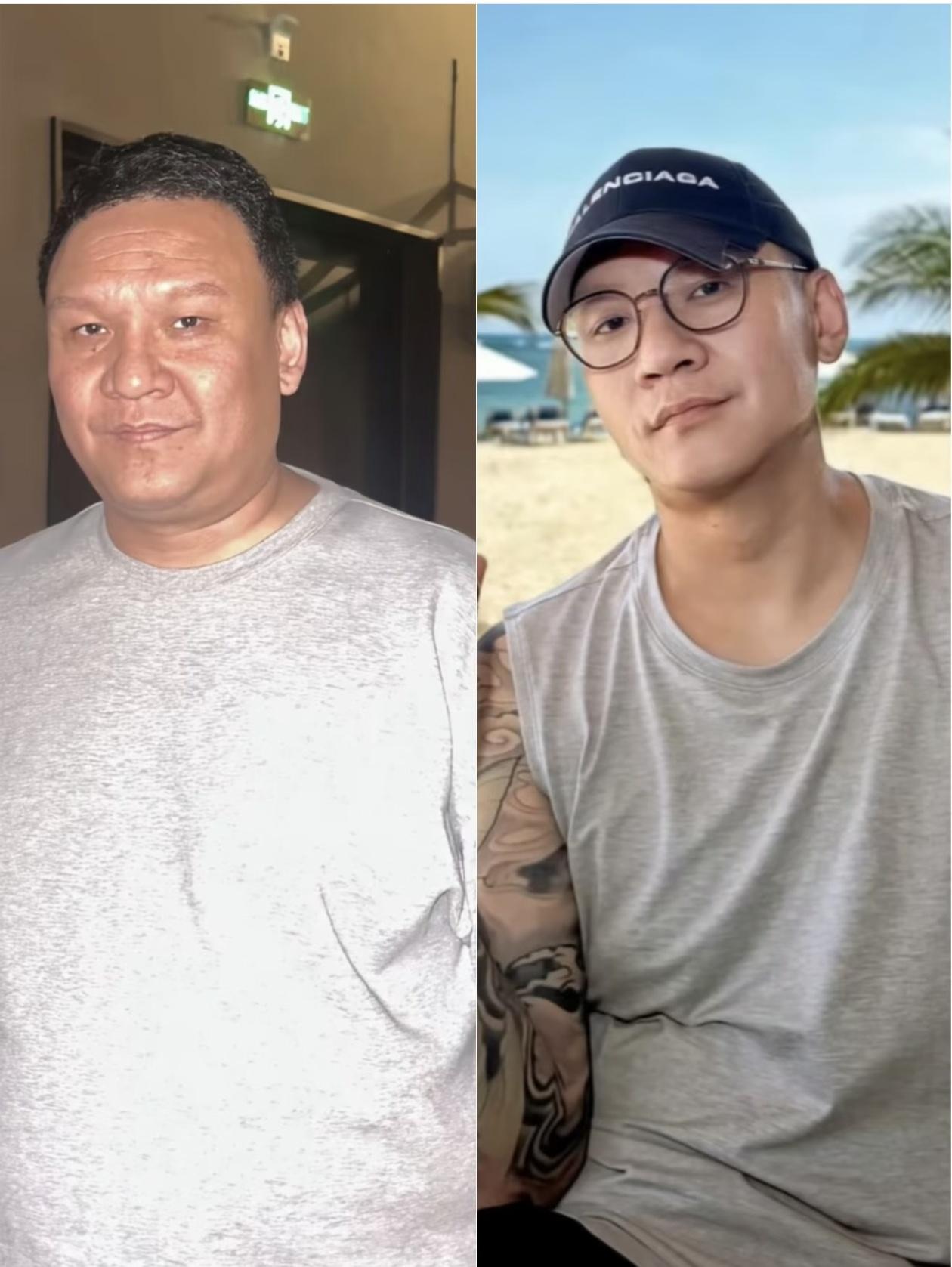 车澈这瘦身效果简直惊掉下巴！以前他身材比较圆润，现在完全脱胎换骨。从他近期曝光的