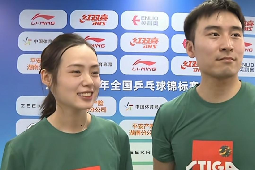 原来牛冠凯和段冬妍的全锦赛混双是牛牛的想法，牛牛开始说出夫妻搭档上混双的时候，段