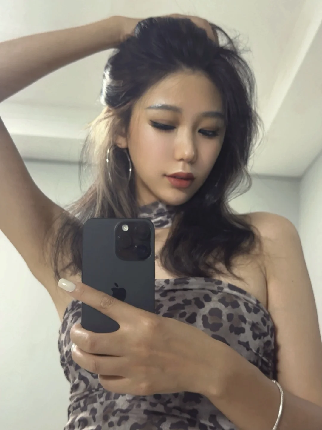 180cm今天穿豹纹