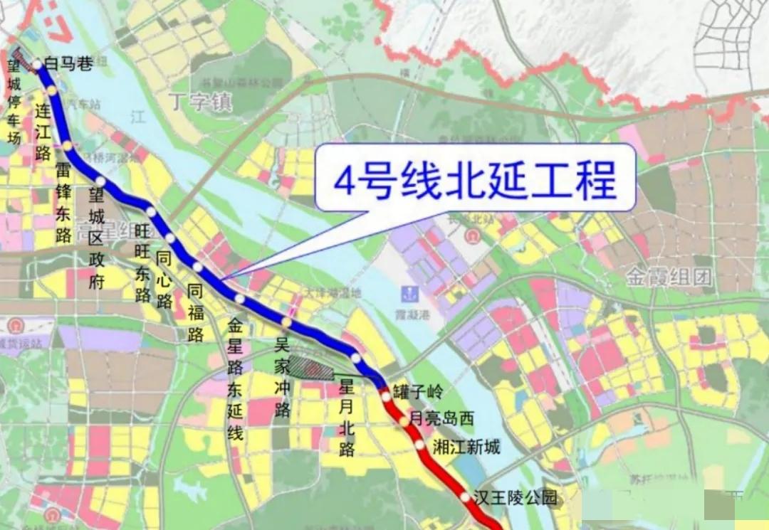 建设提速！长沙地铁4号线北延线全线推进望城融城骨干通道加速成型2026年