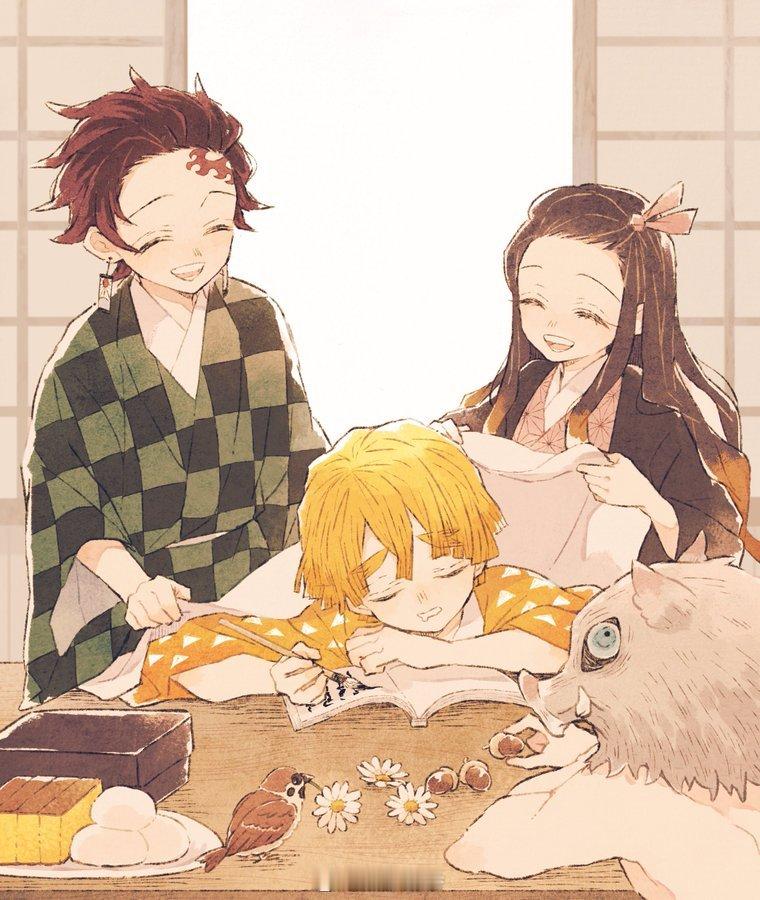 老去或死亡，都是人类短暂生命的美twikoame_鬼灭之刃动漫