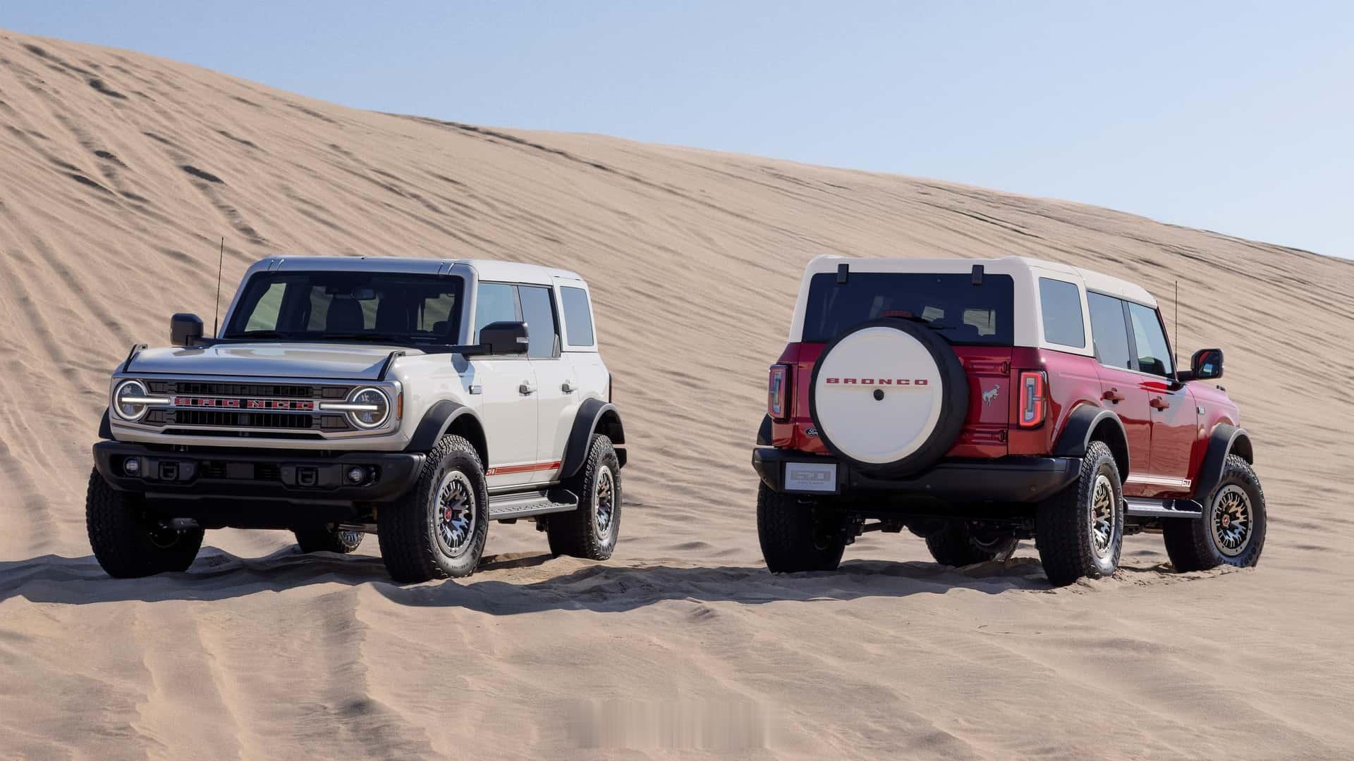 福特Bronco60周年套件福特Bronco60周年套件，带回了Bronc