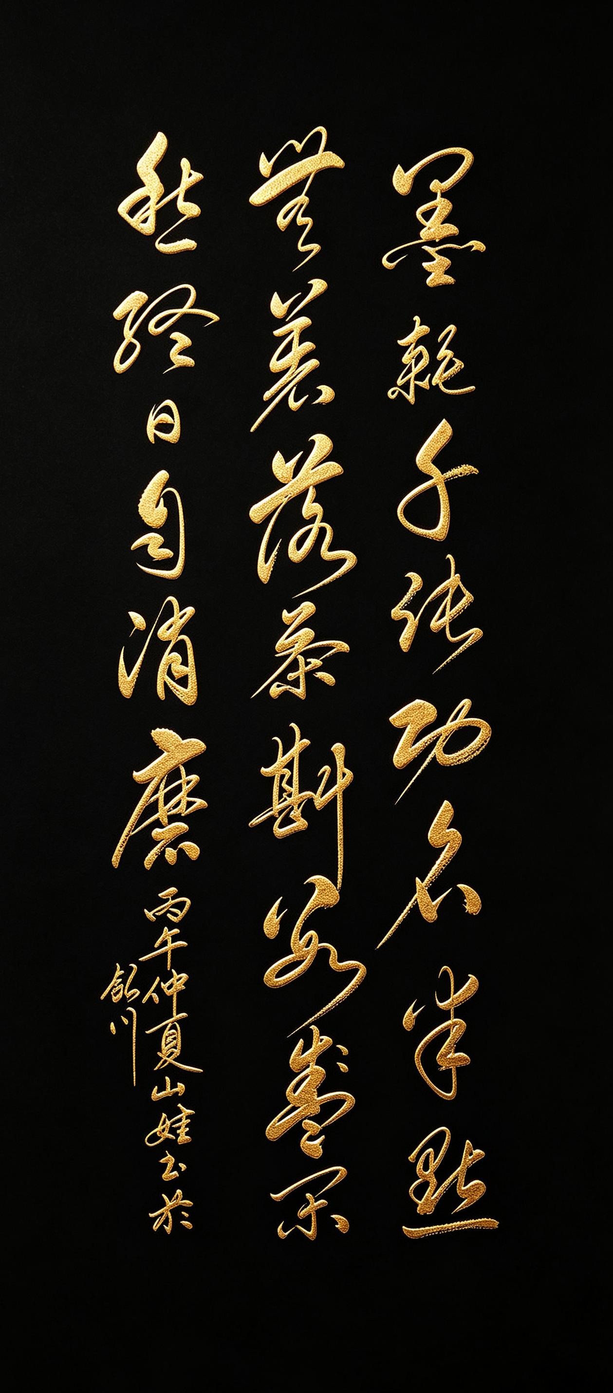 短短一副趣味对联，是写给写字人最真实的自嘲。日日挥毫，耗尽千张宣纸，可世俗所求