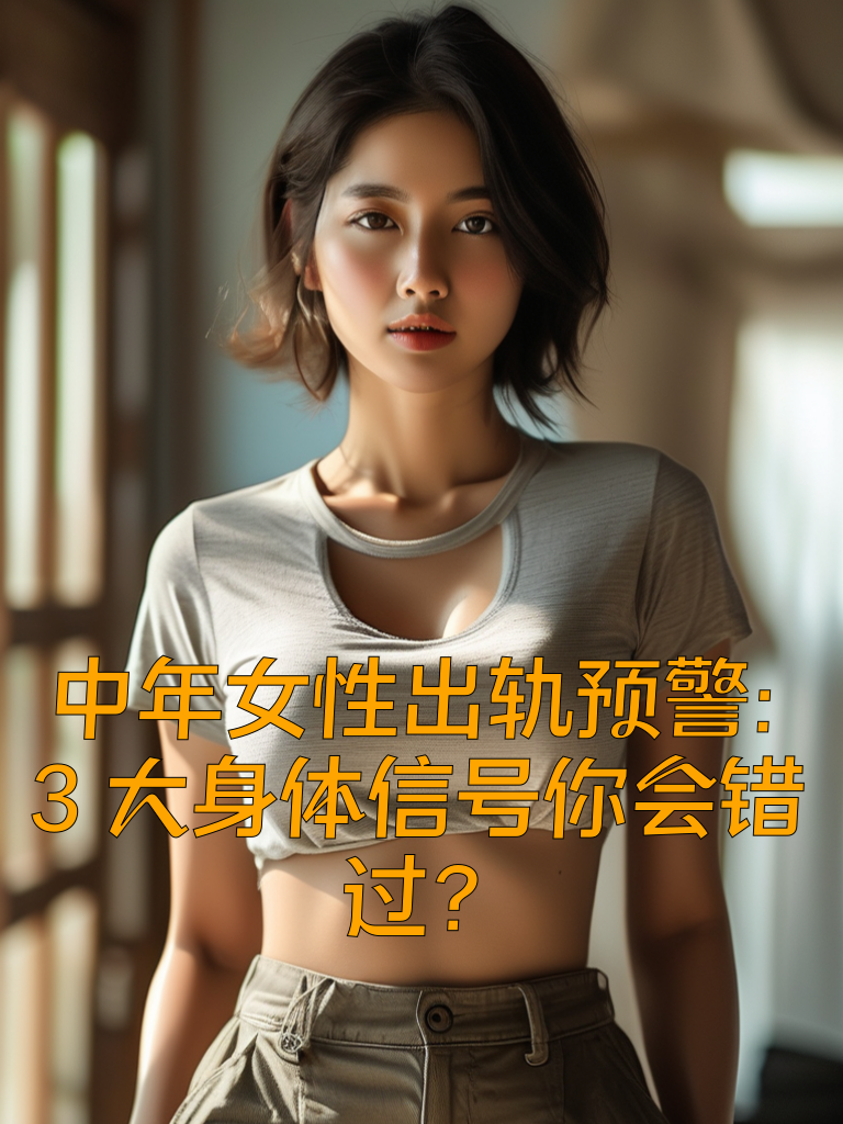 中年女性出轨预警：3大身体信号你会错过？