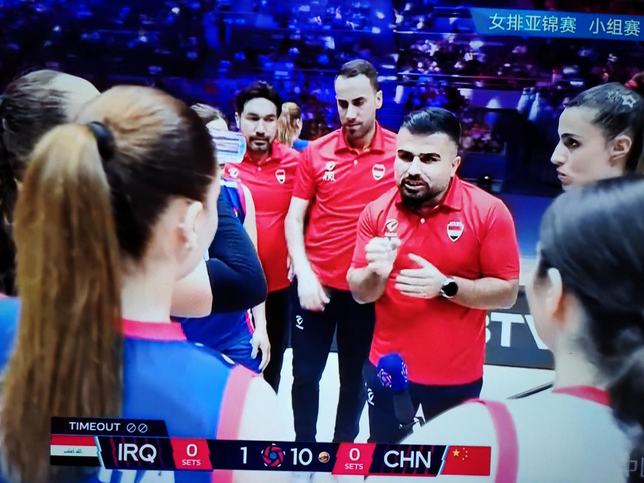 2026年8月22号女排亚锦赛中国女排对阵伊拉克女排，中国女排首发阵容是：王媛媛