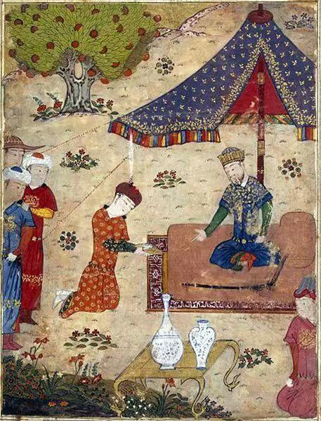 伊朗波斯文化绚丽多彩，当年蒙古帝国不喜欢中原素雅文化，却一下子就完全沉醉于波斯浓