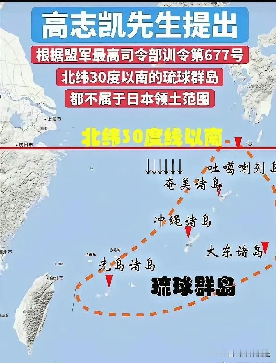 压箱底的盟军最高司令部训令677号文件被翻出来了，看似陈年旧件，但字字诛日本之