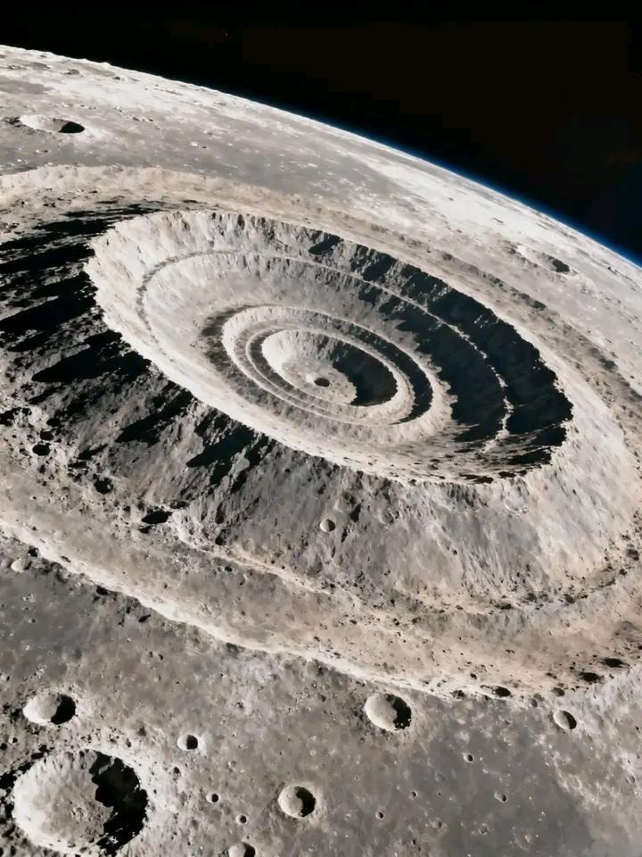 阿尔忒弥斯二号拍摄月球东方盆地。NASA的阿尔忒弥斯2号任务刚刚拍摄到我们前所