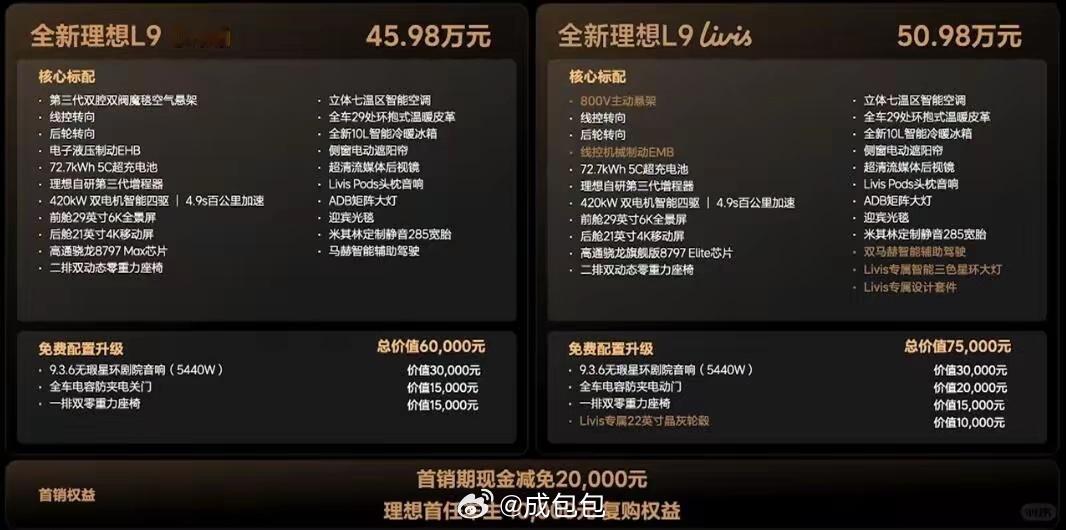 全新理想L9Livis首发评测全新理想l9livis上市理想l9livis50