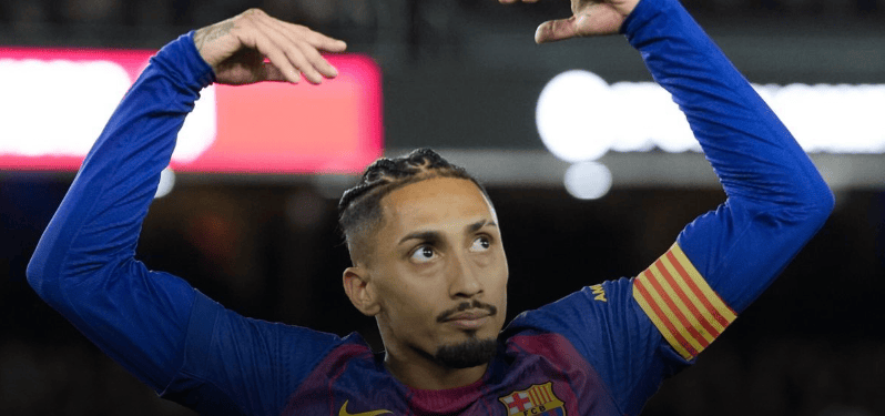 每体巴萨评分: 拉菲尼亚、佩德里8分, 库巴西5分垫底