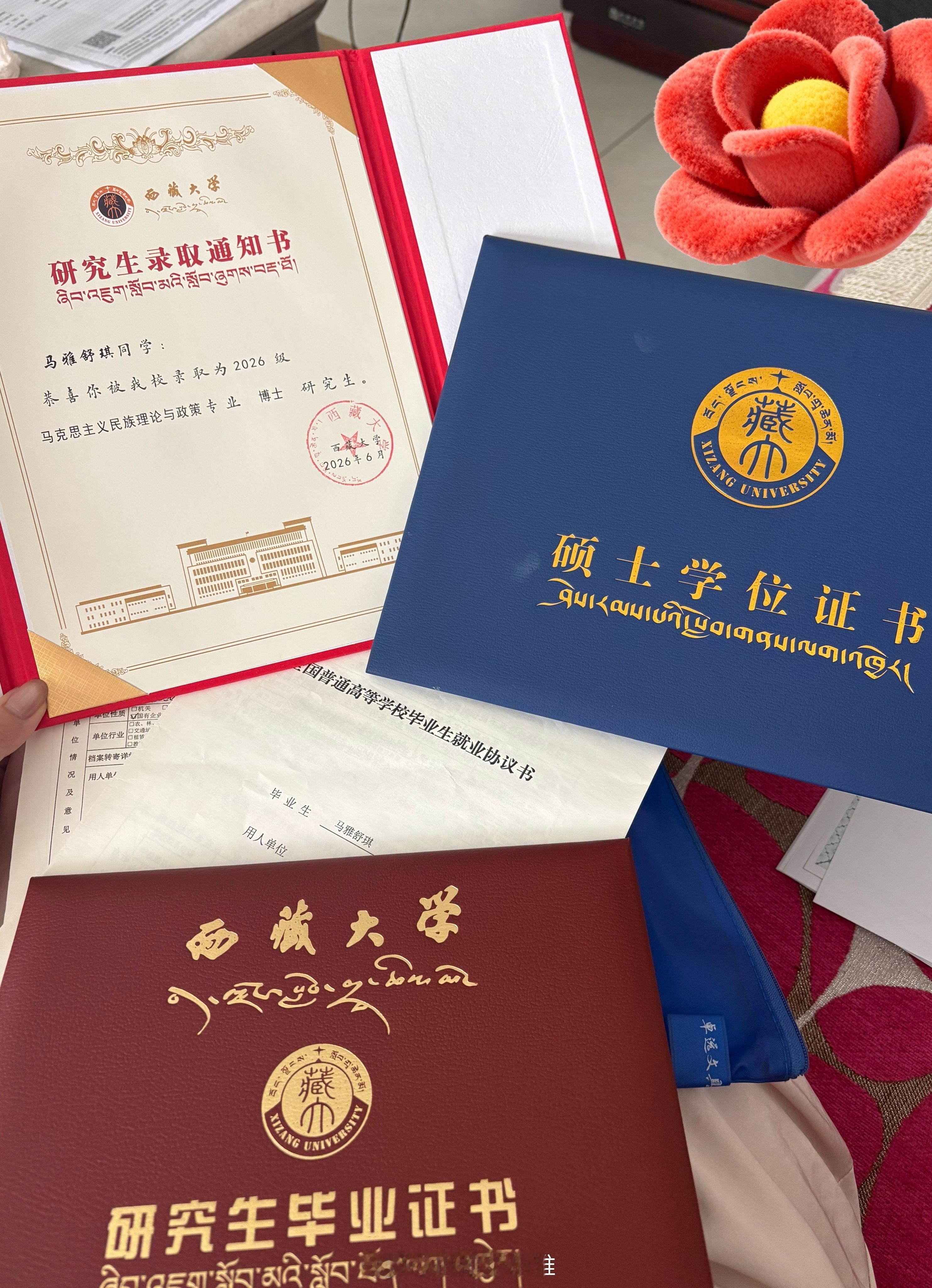 硕士毕业、博士录取、央企上岸。我做到了，我是个了不起的女子！