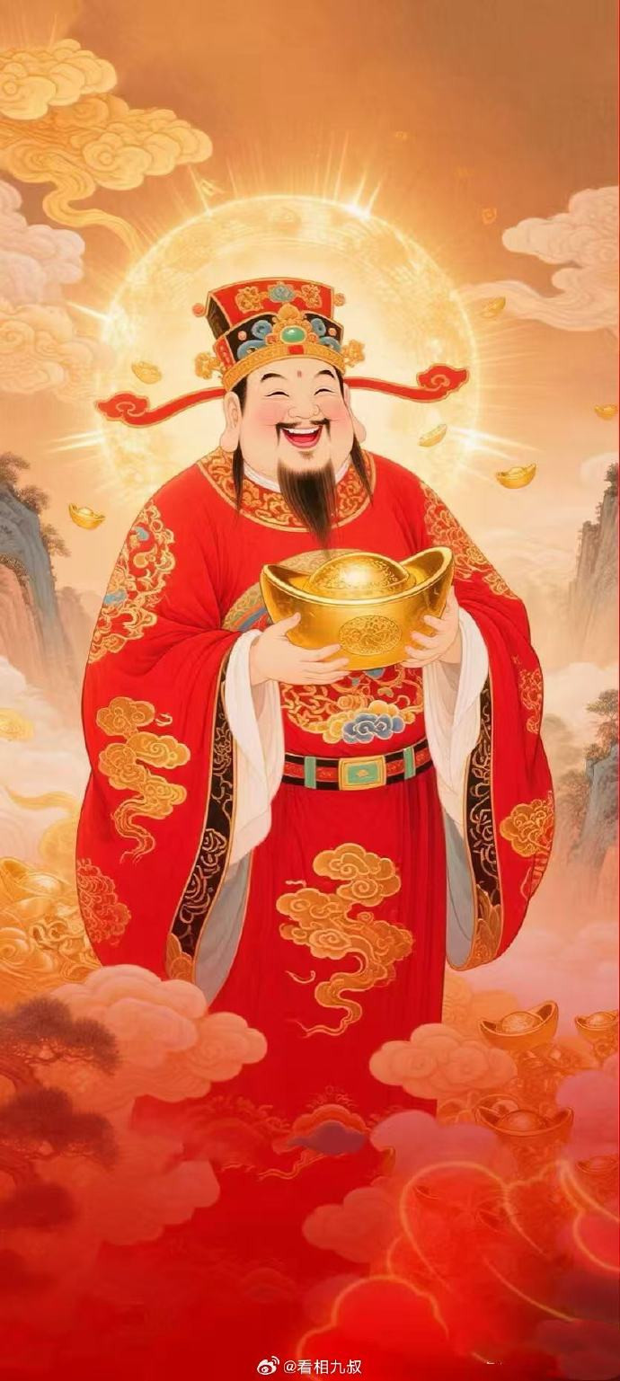 转发好运财神到，家宅财气聚拢不散，玄关财位干净明亮，家中少有突发大额支出，长辈安