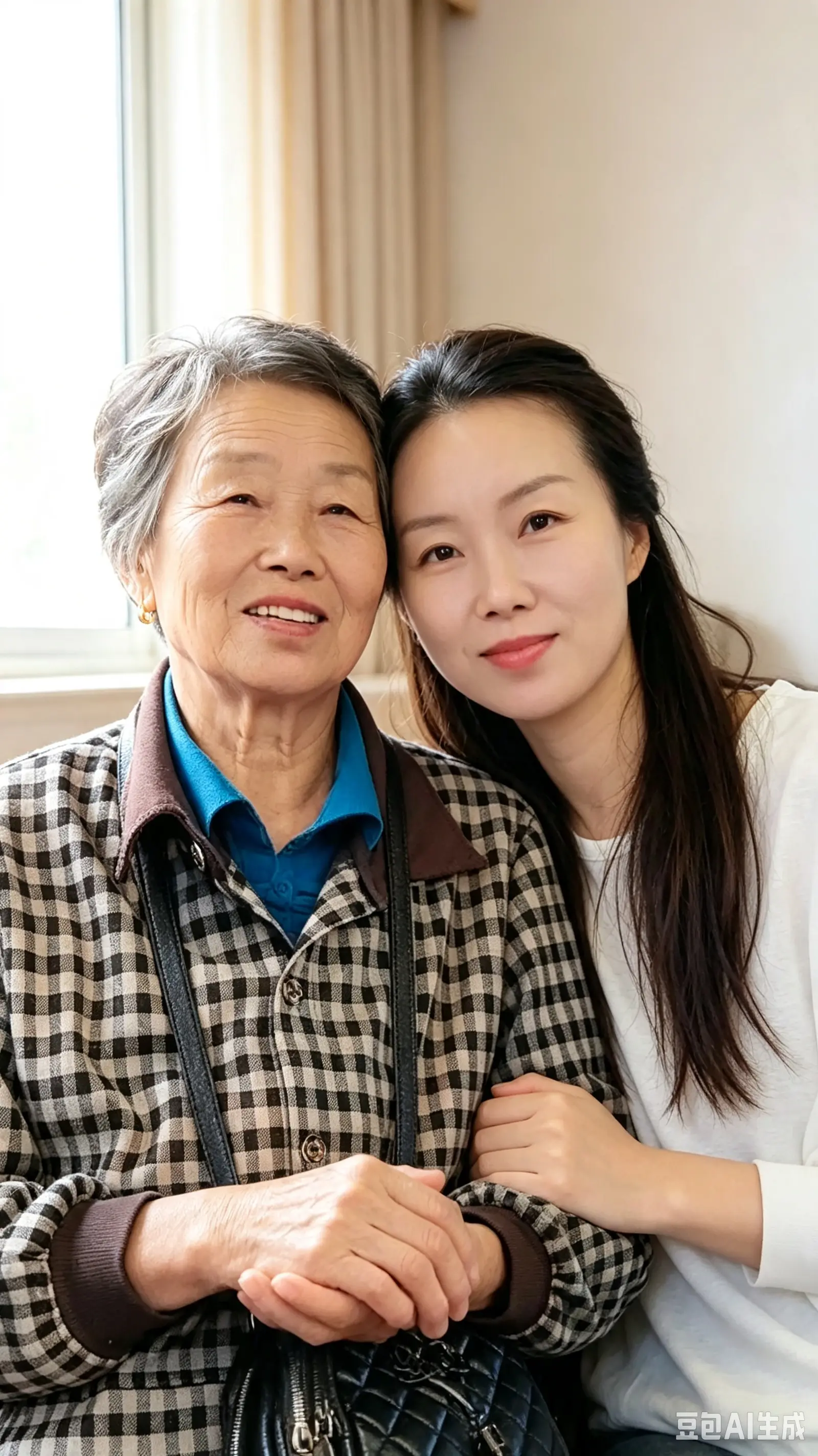 想妈妈了心里难受 母女