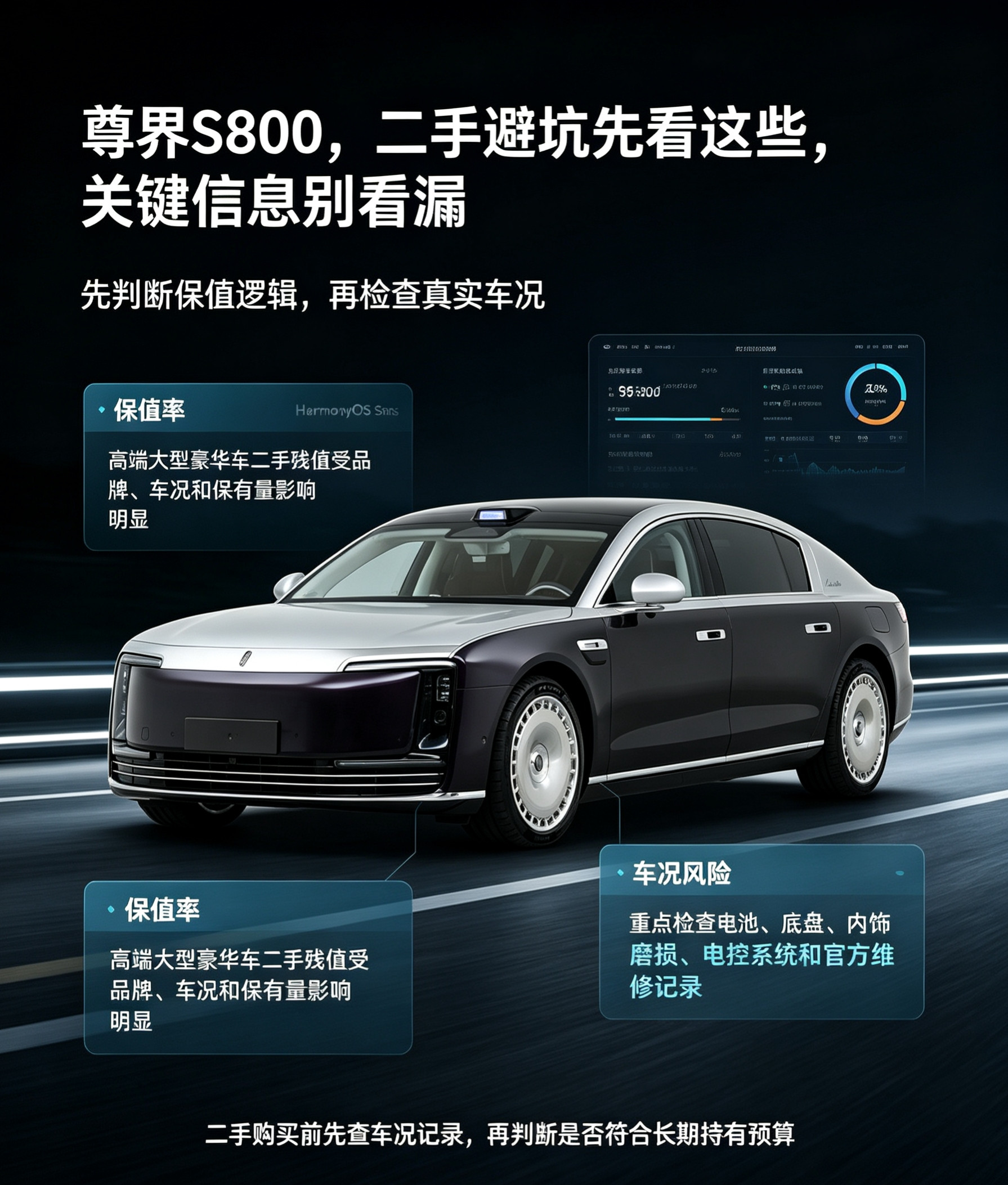 尊界S800二手避坑指南