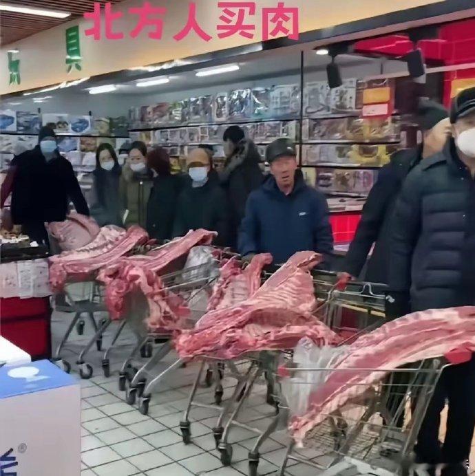 北方人买肉vs南方人买肉