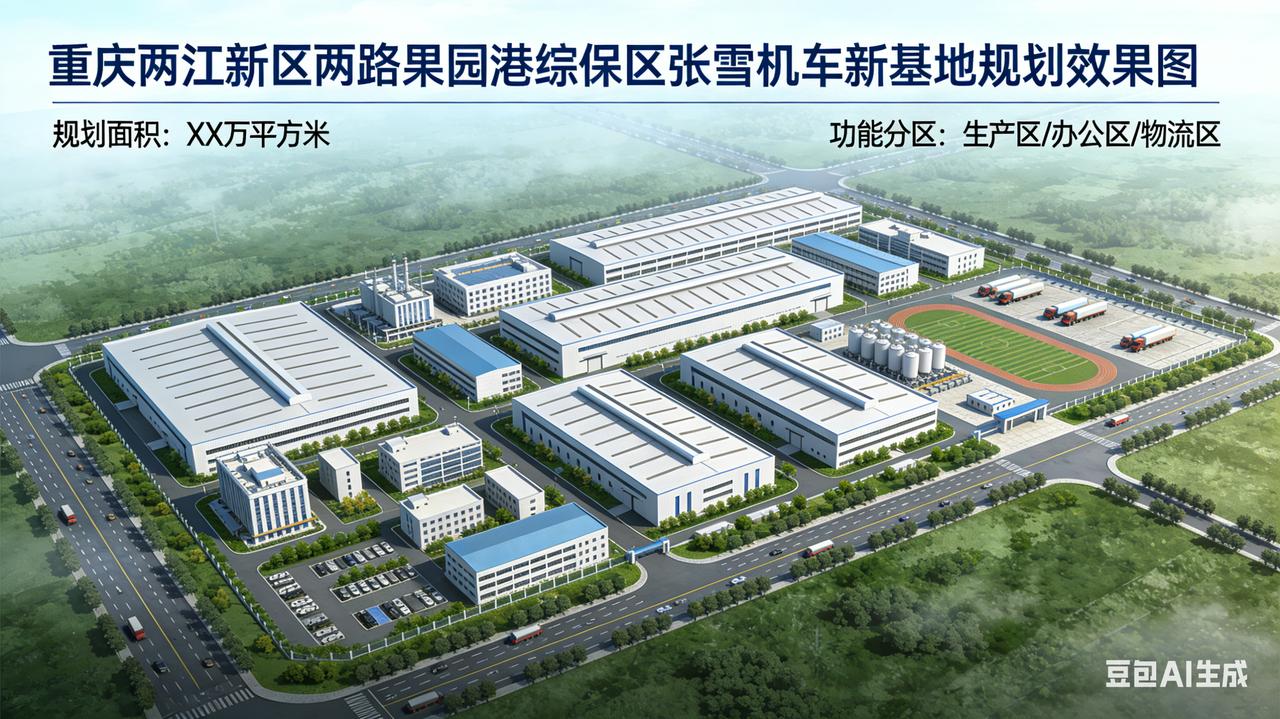 重庆两江新区为张雪机车规划新基地。这事来得快，也来得准。3月30号刚官宣，就在两