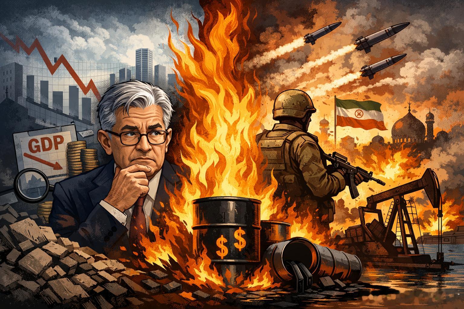 通胀高烧未退，战争油价又来添柴：美联储眼前这道题更难了美国最新公布的一组经济数据